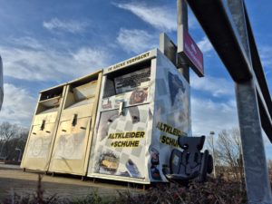 Altkleidercontainer REWE Weisweiler