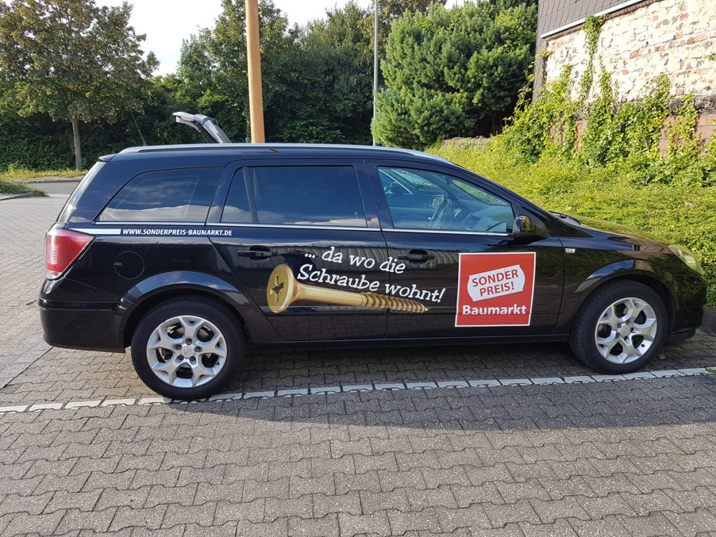 Fahrzeug Beklebung -Opel